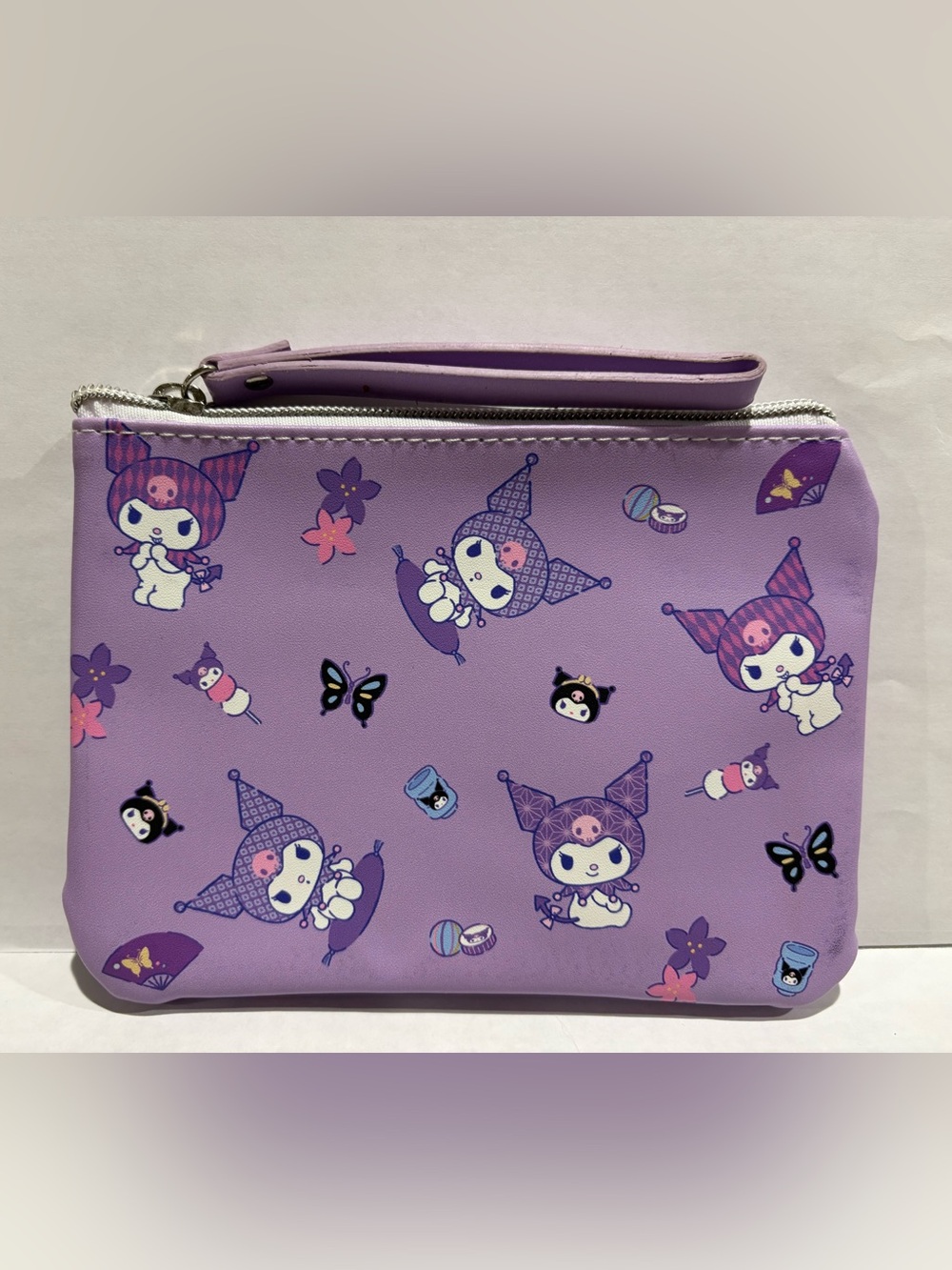 Sanrio Kuromi Diamond Multi PU Pouch Purse